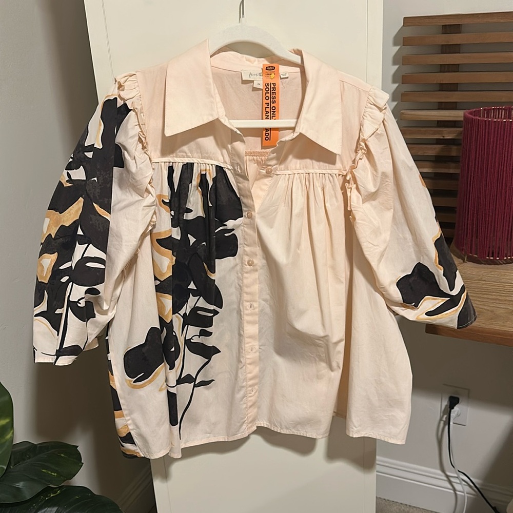 Anthropologie, Forever That Girl Blouse, 2x
